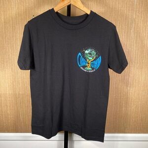 Chinatown Market Men's Smiley Atlas Short Sleeve T-Shirt Black Size Small NWOT